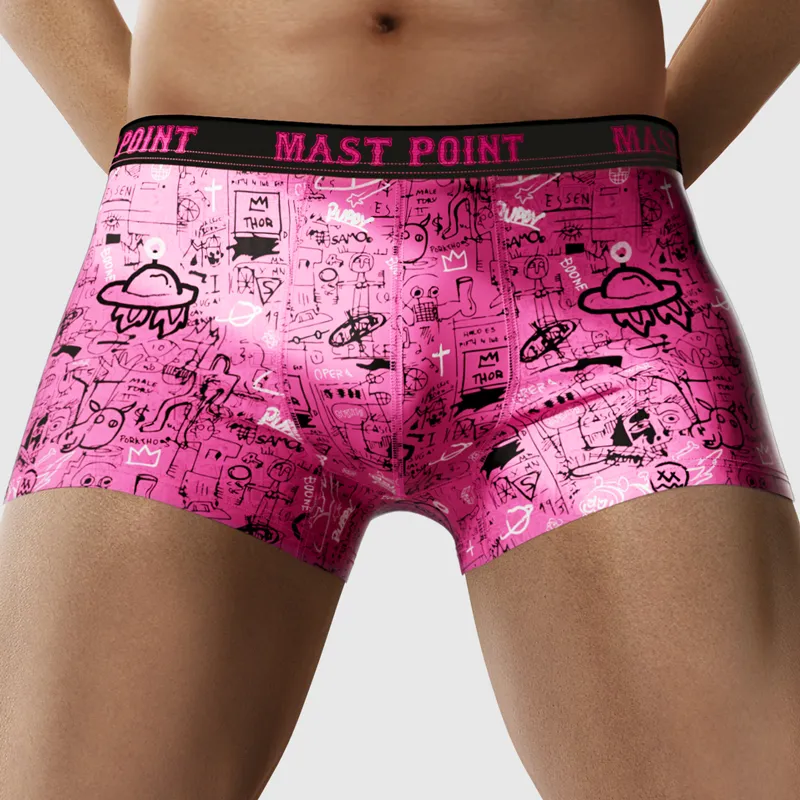 Mast Point Mast Point × Couple Underwear Underpants Men's Pink Party Collection With Gift Box Set-1