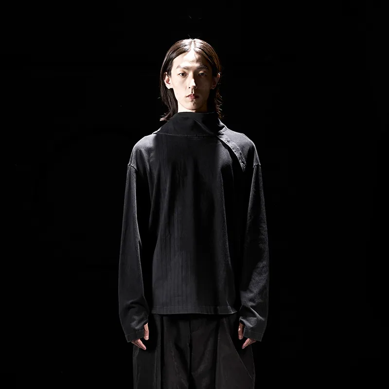 HUANXIANGZHE T Shirt Unisex Black-2