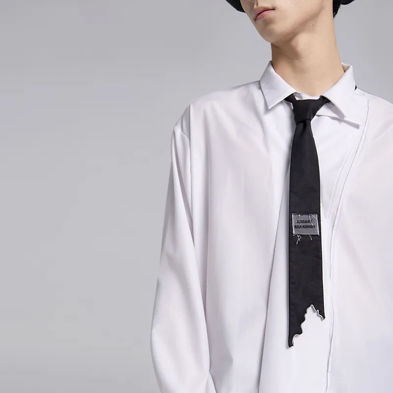 HUANXIANGZHE Ties Unisex-4