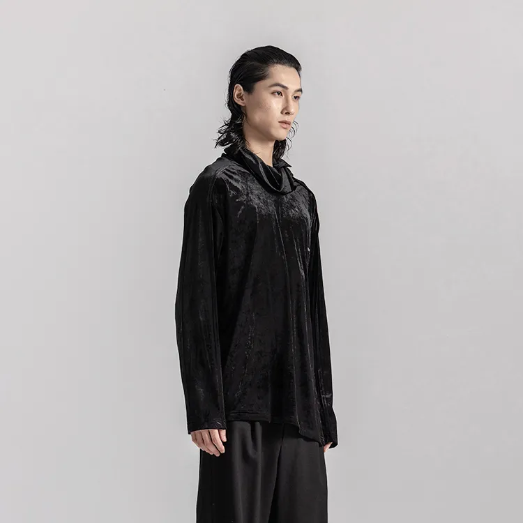 HUANXIANGZHE T Shirts Unisex Black-3