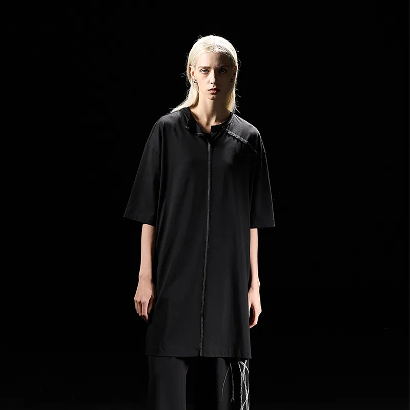 HUANXIANGZHE T Shirts Unisex Black-3