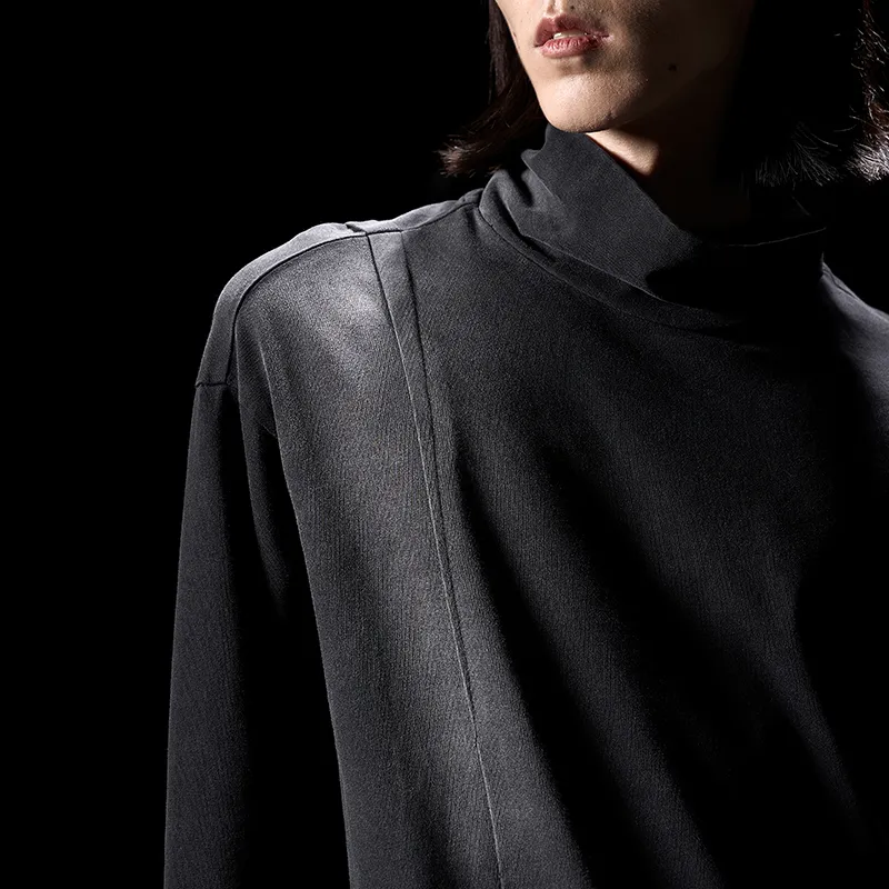 HUANXIANGZHE T Shirt Unisex Black-6