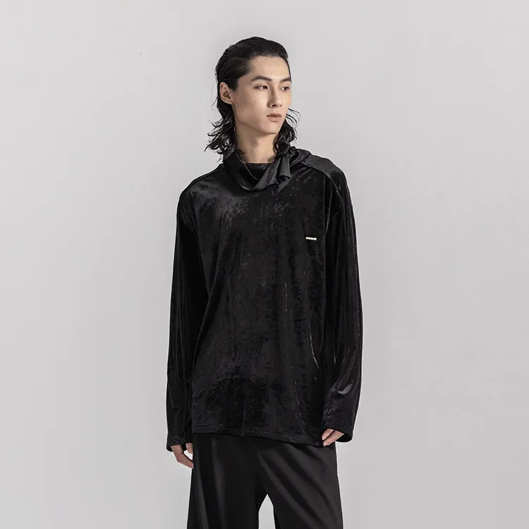 HUANXIANGZHE T Shirts Unisex Black-2