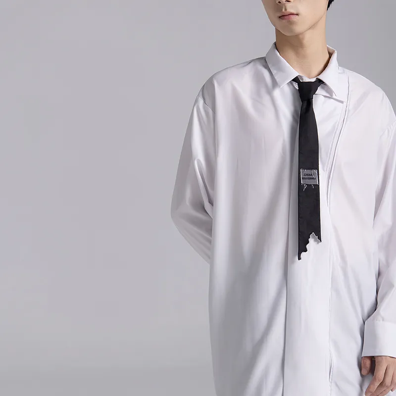 HUANXIANGZHE Ties Unisex-3