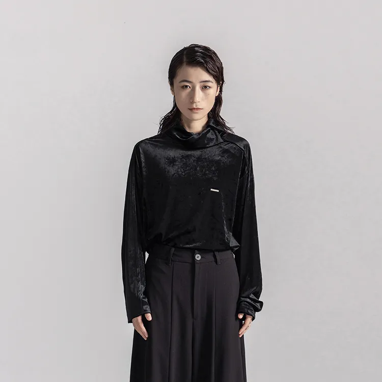 HUANXIANGZHE T Shirts Unisex Black-6