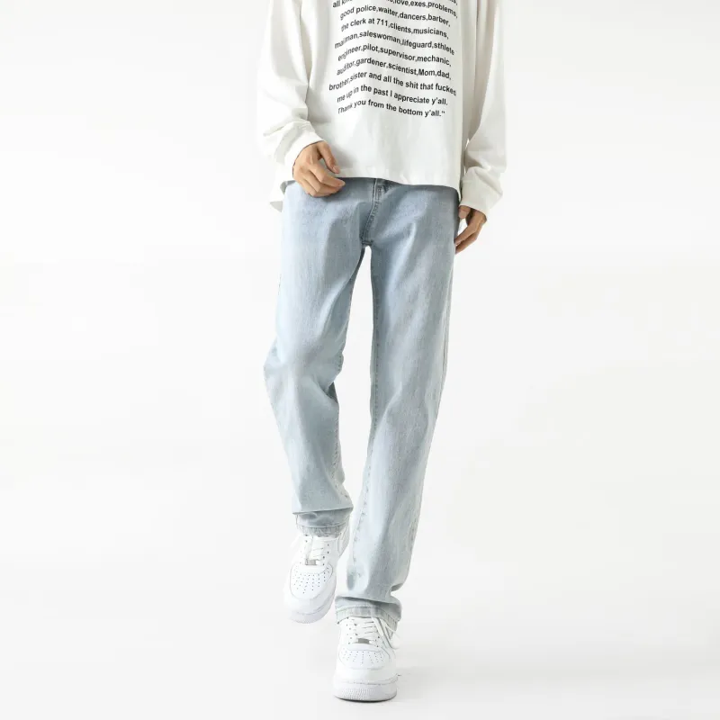 PANDA ADEVIL Jeans Unisex White-5