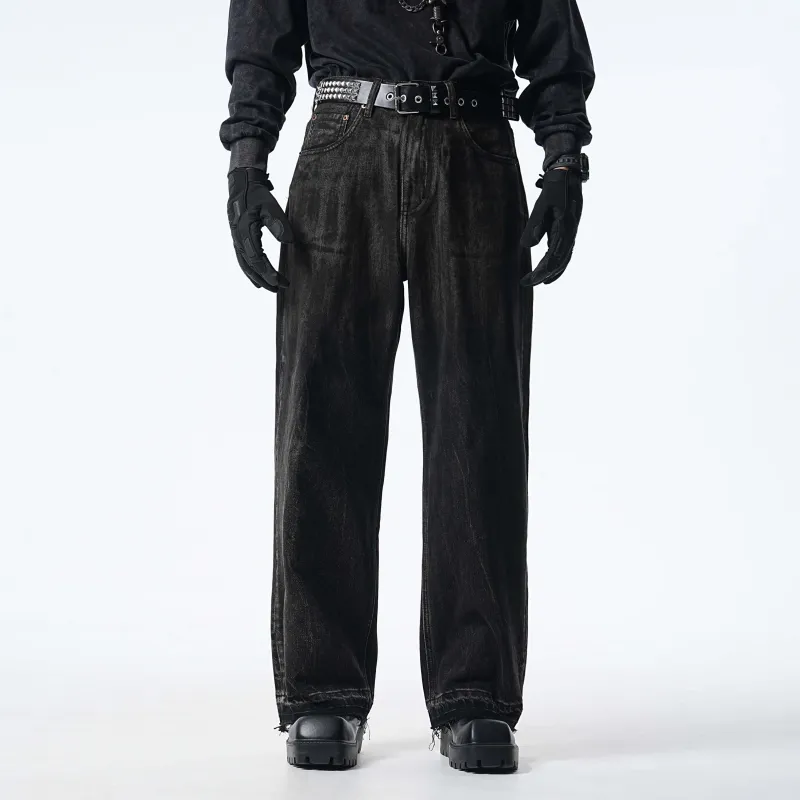 LONSDALE Jeans Unisex Dirty Black-2
