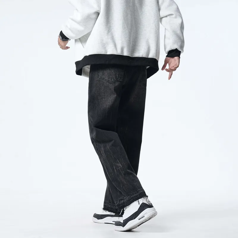 LONSDALE Jeans Unisex Dirty Black-8