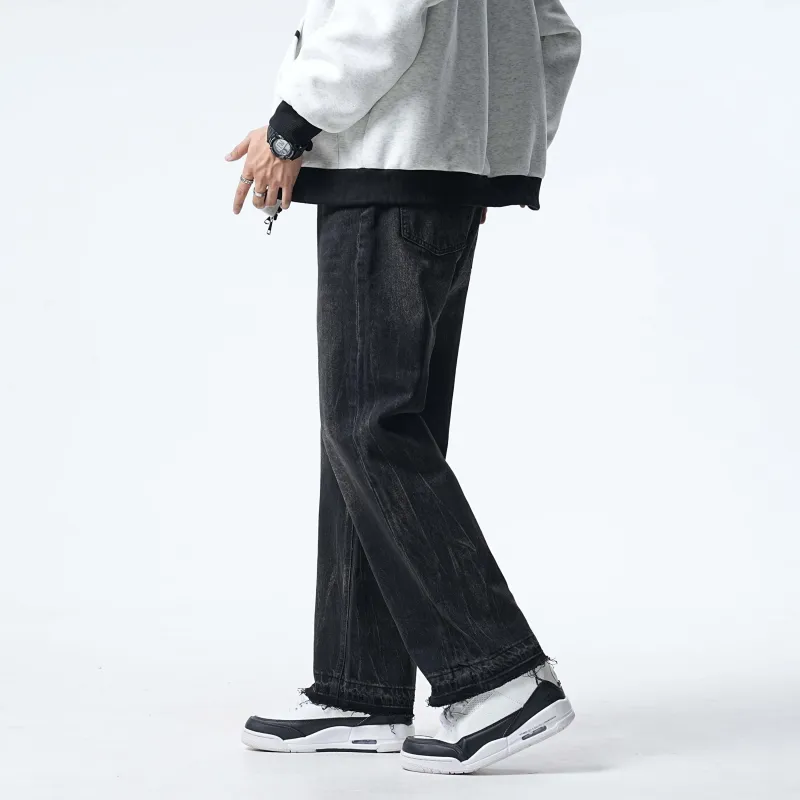 LONSDALE Jeans Unisex Dirty Black-6