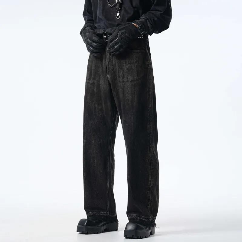 LONSDALE Jeans Unisex Dirty Black-3