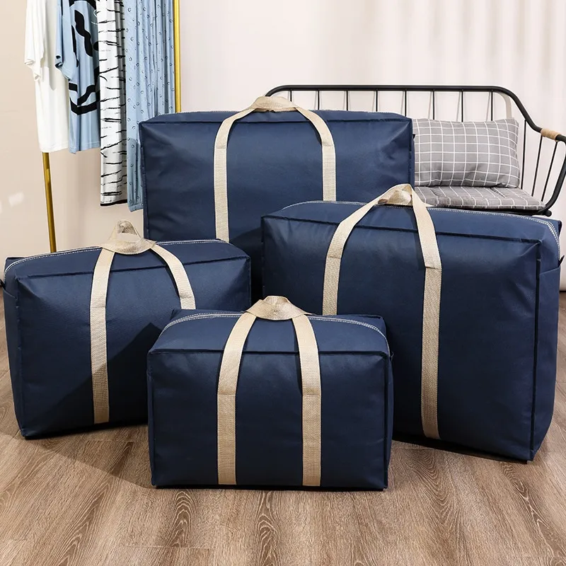 Yan Family Home Storage Bags Navy Blue \ Black-3