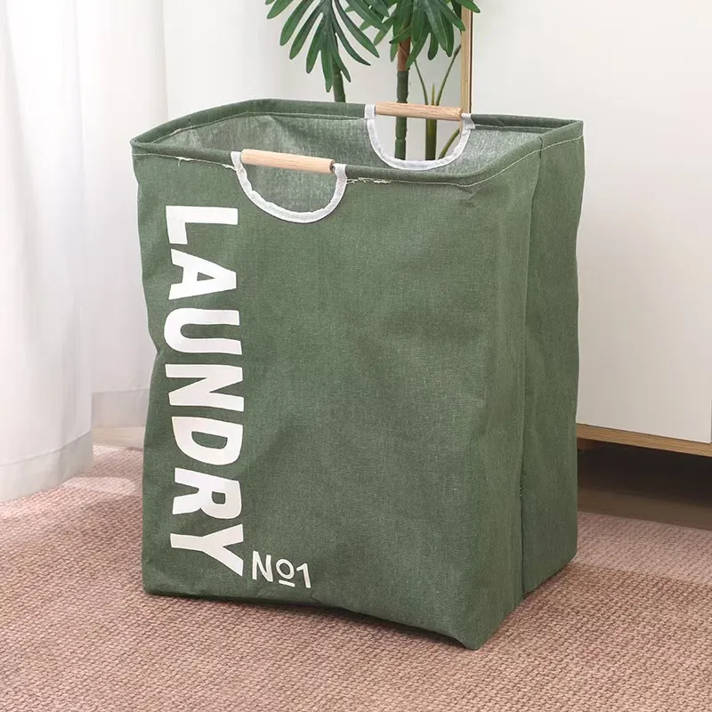 Yan Family Home Foldable Fabric Waterproof Basket For Bathroom And Laundry-5