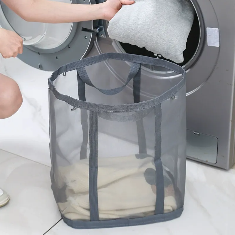 Yan Family Home Laundry Basket With Foldable Design For Home Use Wall Mounted Portable Large Capacity Toilet Bathroom-6