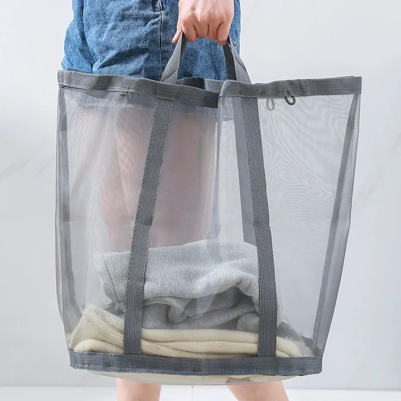 Yan Family Home Laundry Basket With Foldable Design For Home Use Wall Mounted Portable Large Capacity Toilet Bathroom-5