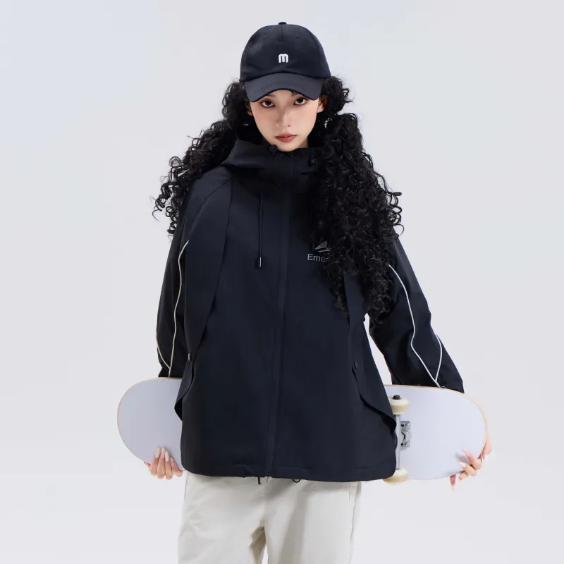 EMERICA Water-Resistant Windproof Wear-Resistant Windbreaker Jacket Unisex-2