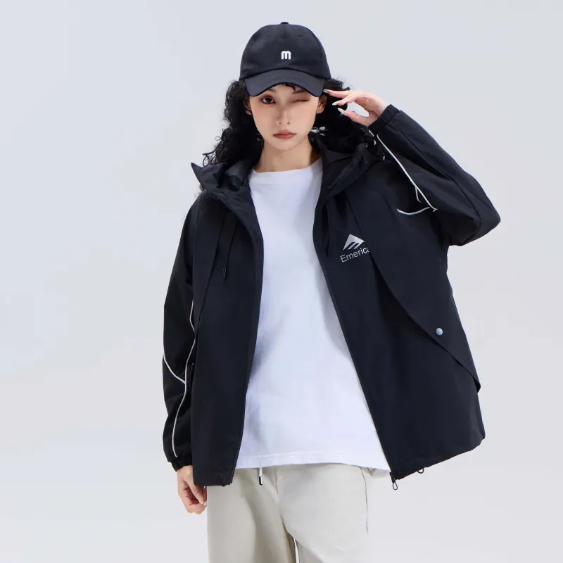 EMERICA Water-Resistant Windproof Wear-Resistant Windbreaker Jacket Unisex-3
