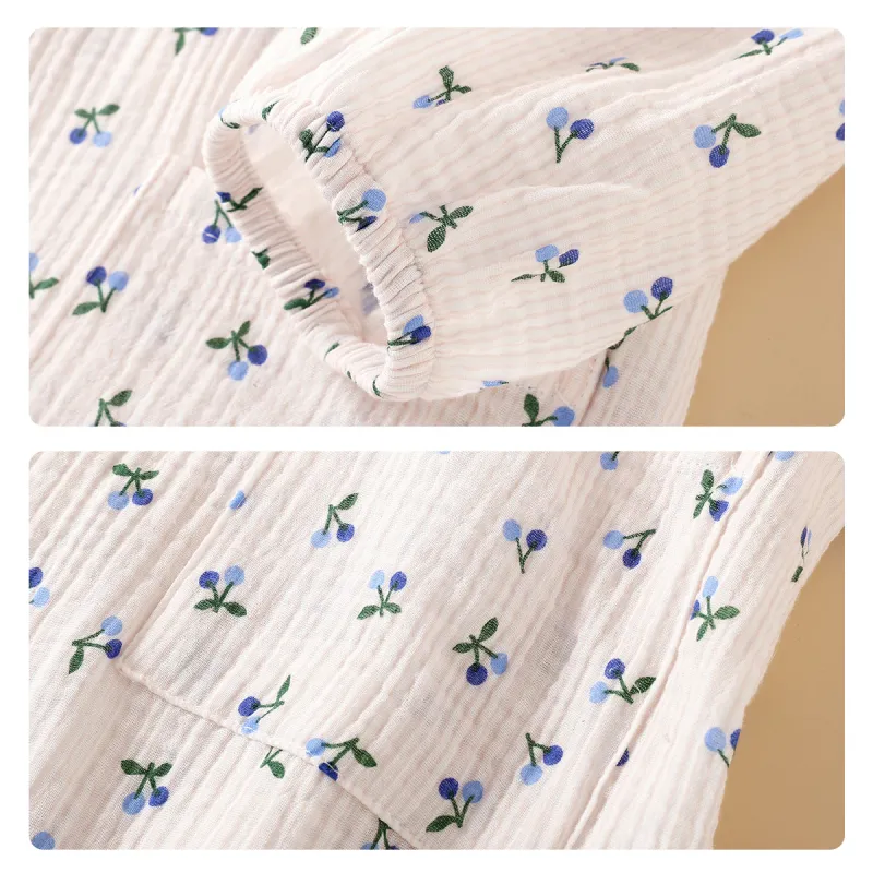 FARO Pajama Set Women's Iris Blue-3