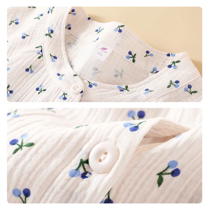 FARO Pajama Set Women's Iris Blue-2