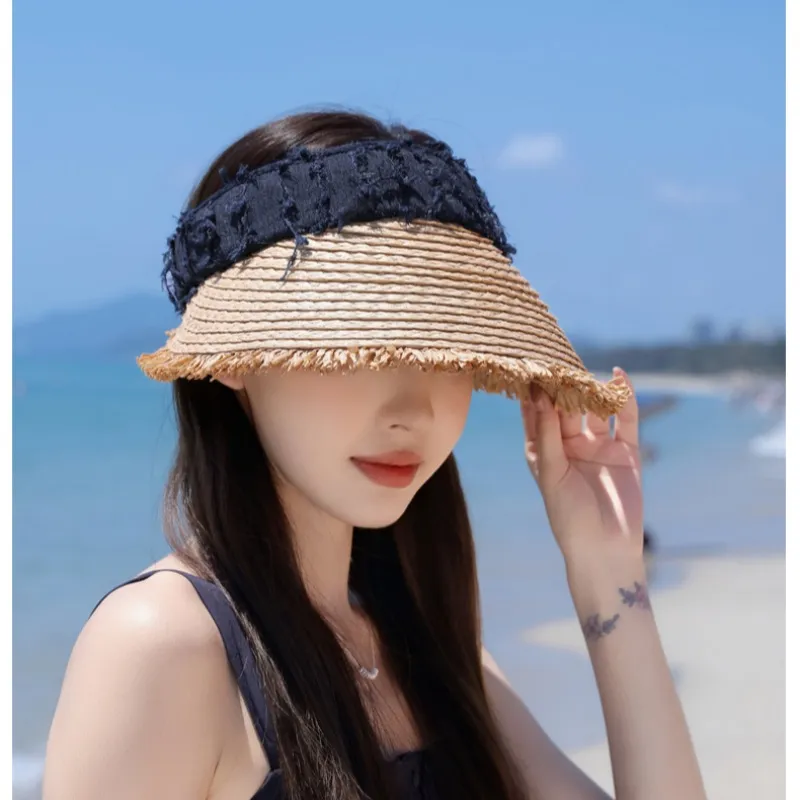Mr. Shang Straw Woven Straw Hat Women's-4