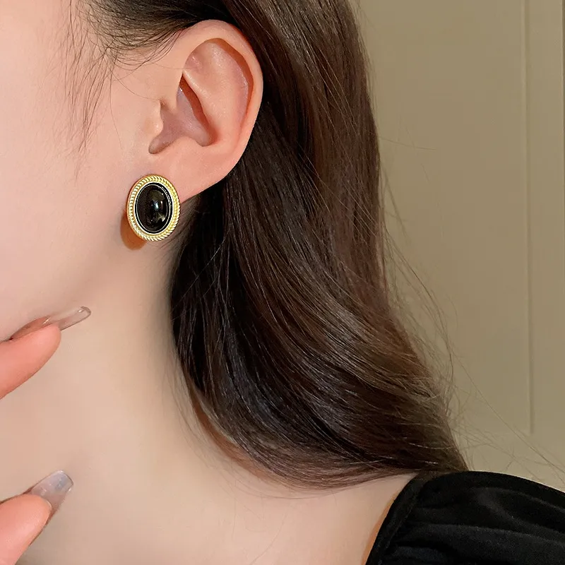 Mr. Shang Alloy Earrings Women's-2