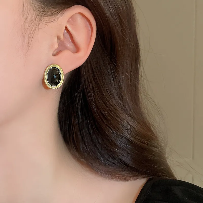 Mr. Shang Alloy Earrings Women's-1