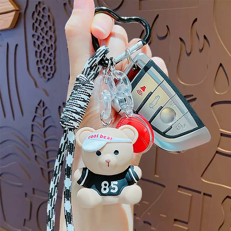 Mr. Shang Alloy Keychains Unisex-6