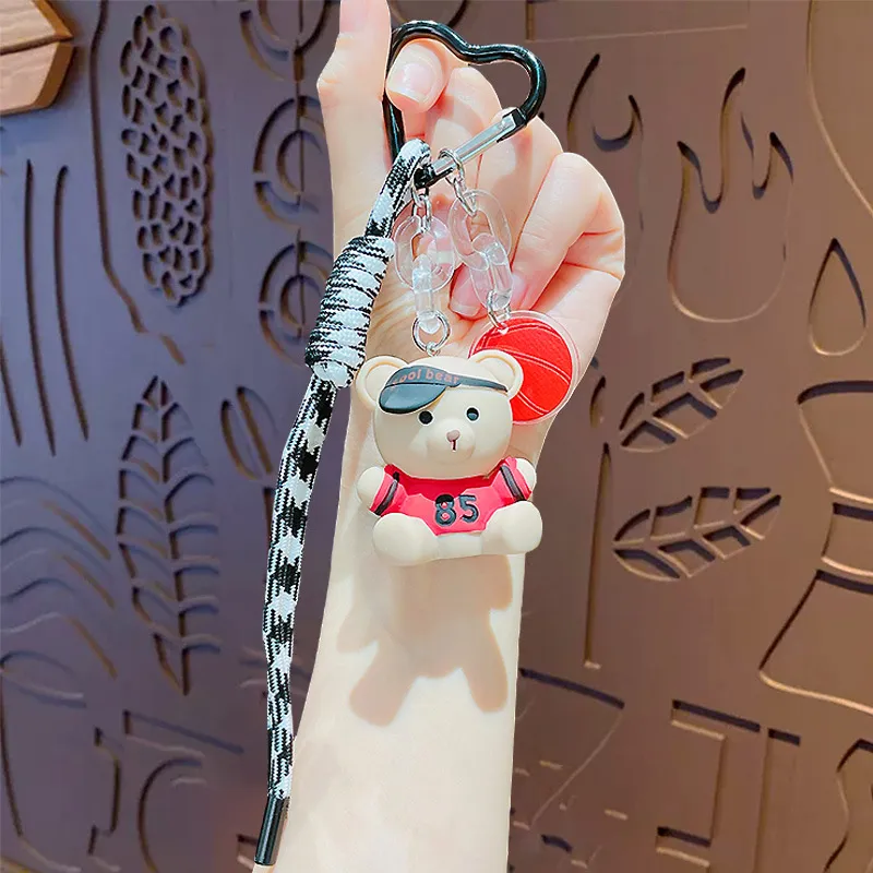 Mr. Shang Alloy Keychains Unisex-2