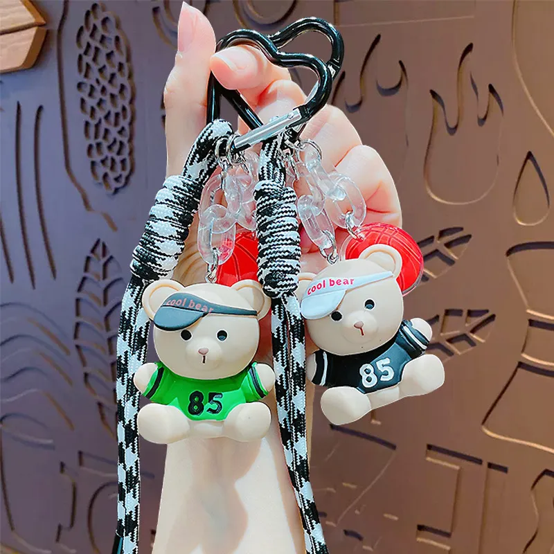 Mr. Shang Alloy Keychains Unisex-7