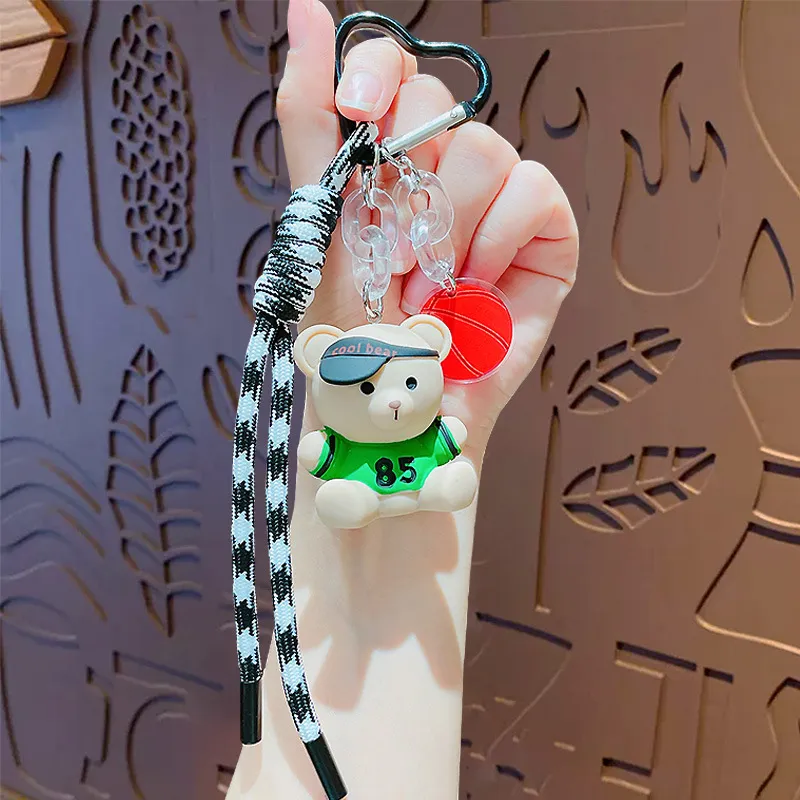 Mr. Shang Alloy Keychains Unisex-4