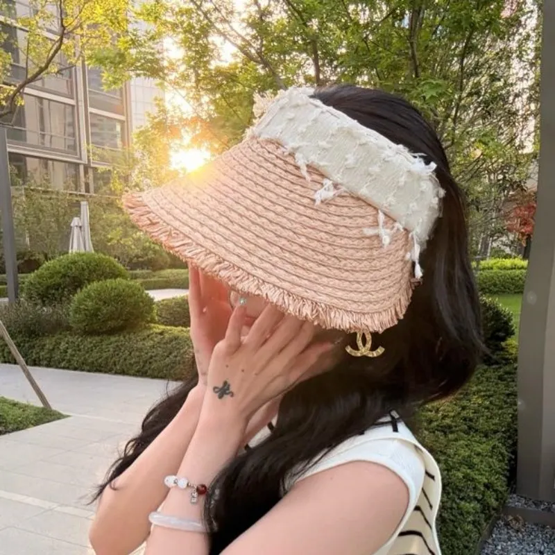 Mr. Shang Straw Woven Straw Hat Women's-6
