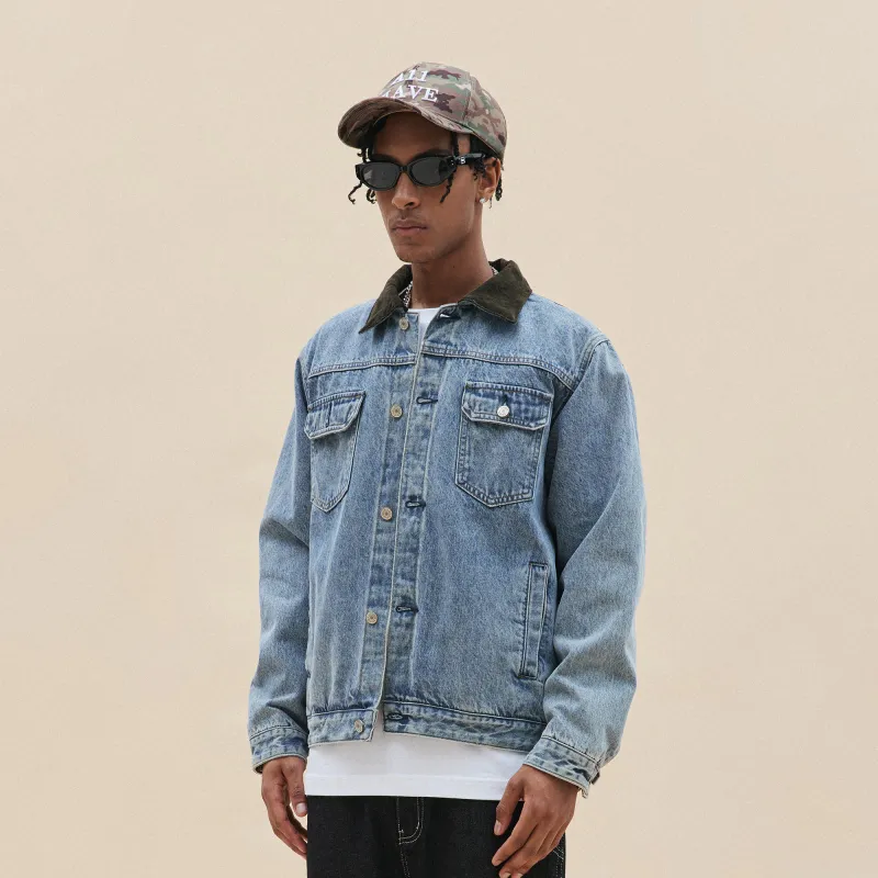 A11SLAVE Denim Jacket Unisex Blue-4