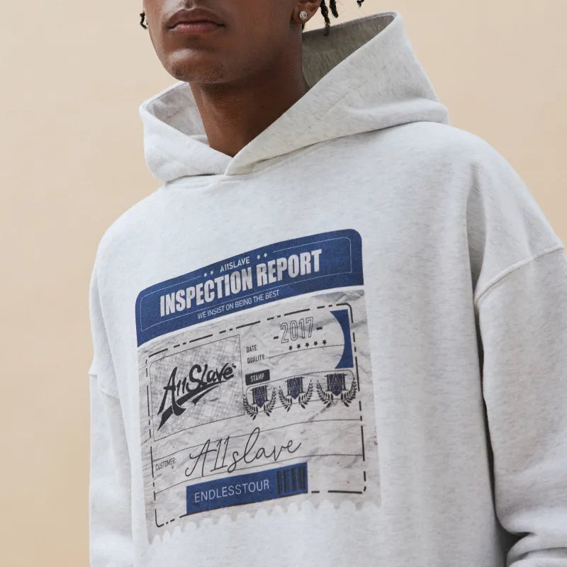 A11SLAVE Sweatshirt Unisex Gray White-8