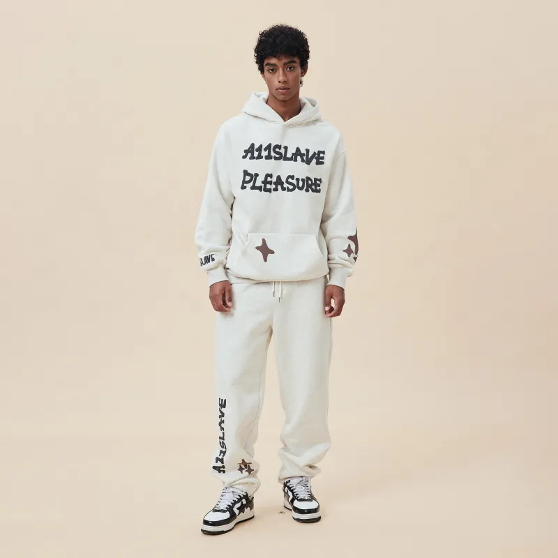 A11SLAVE Casual Pants Unisex Gray White-8
