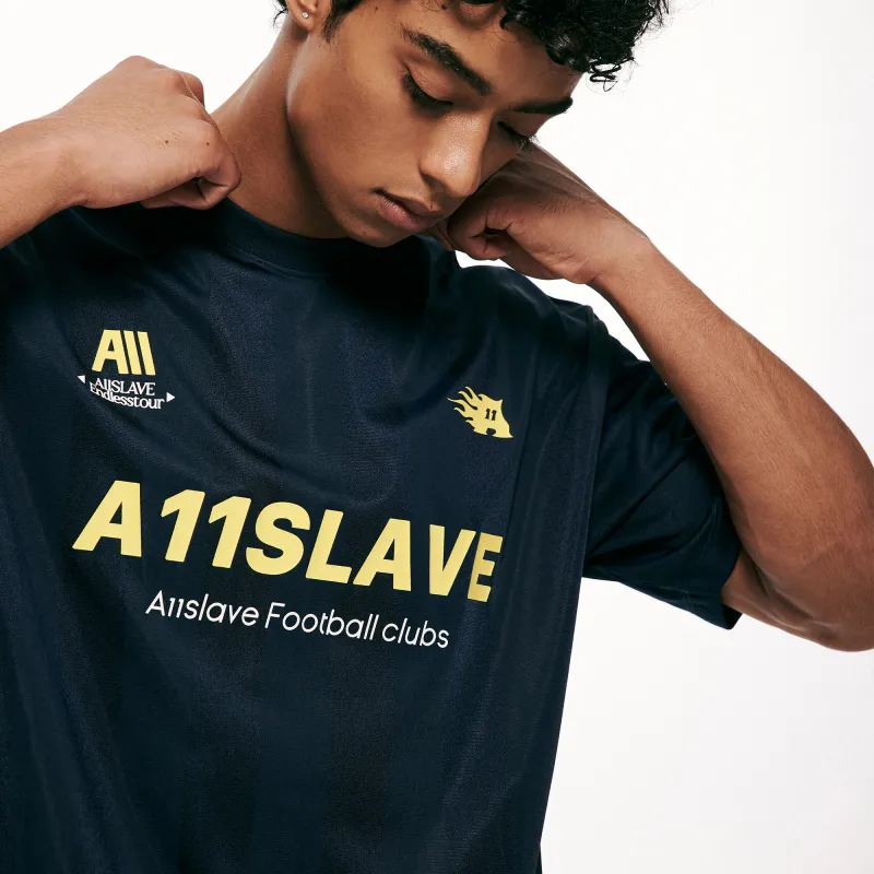 A11SLAVE T Shirt Unisex Navy Blue-12