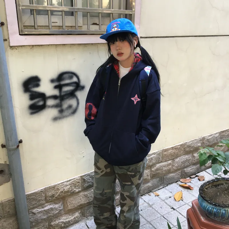 A11SLAVE Sweatshirt Unisex Navy Blue-6