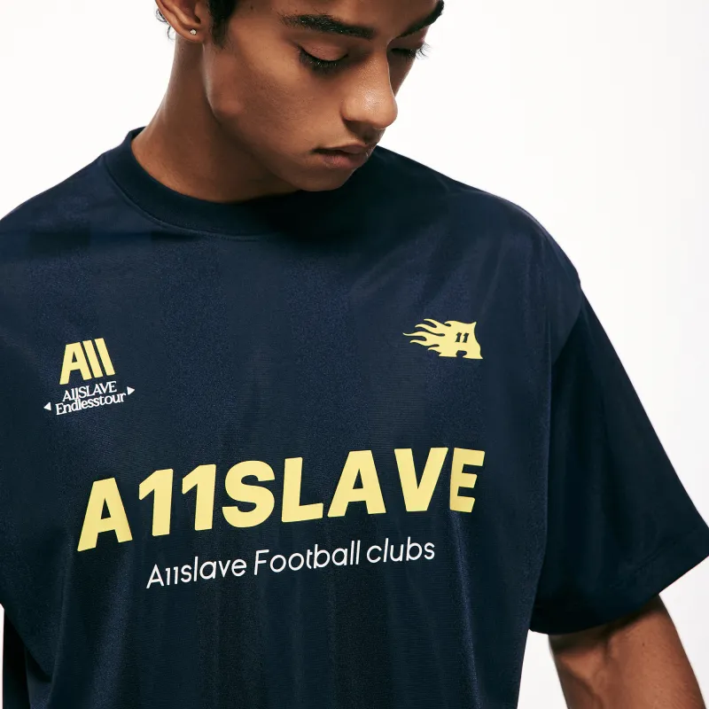 A11SLAVE T Shirt Unisex Navy Blue-11