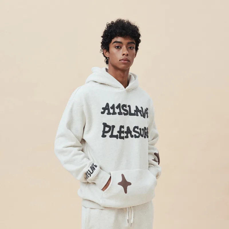 A11SLAVE Casual Pants Unisex Gray White-11