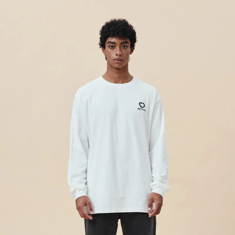 A11SLAVE T-Shirts Unisex Gray White-3