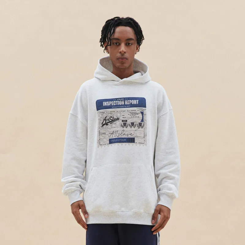 A11SLAVE Sweatshirt Unisex Gray White-2