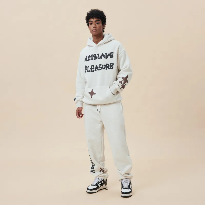 A11SLAVE Casual Pants Unisex Gray White-5