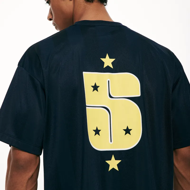 A11SLAVE T Shirt Unisex Navy Blue-13