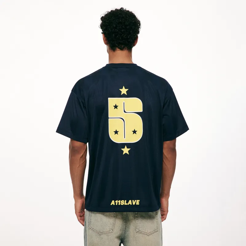 A11SLAVE T Shirt Unisex Navy Blue-6