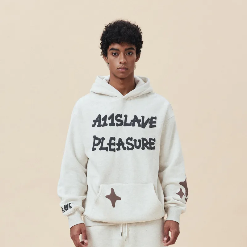 A11SLAVE Casual Pants Unisex Gray White-2