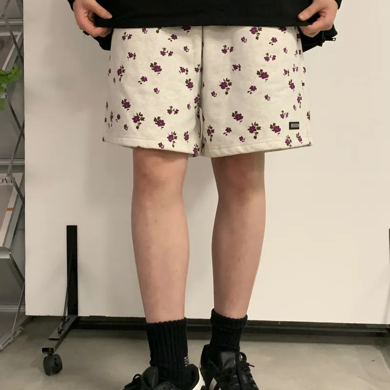 A11SLAVE Casual Shorts Unisex Gray White-5