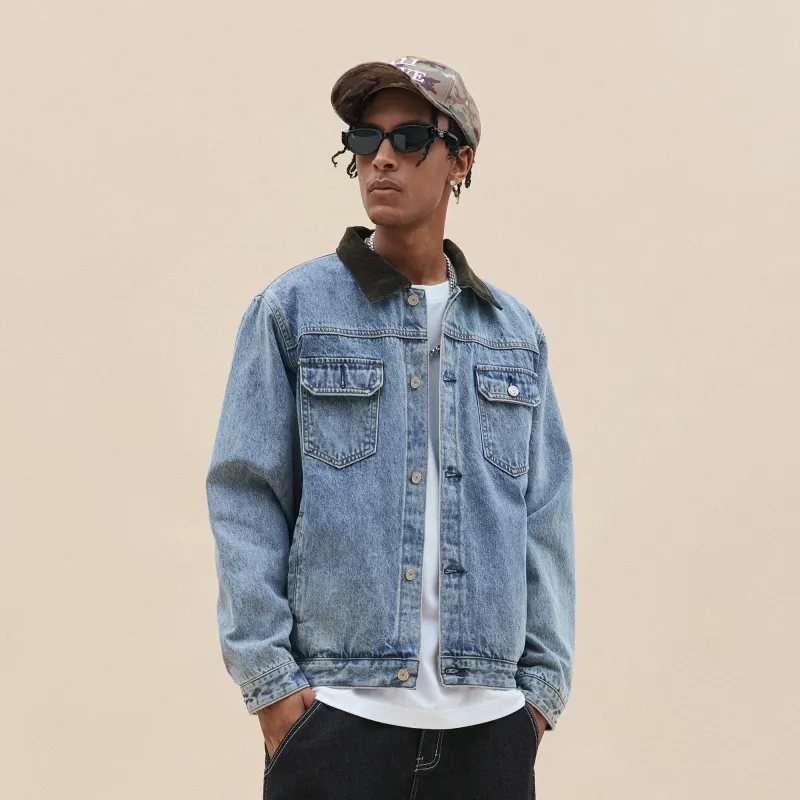 A11SLAVE Denim Jacket Unisex Blue-8