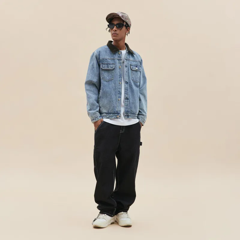 A11SLAVE Denim Jacket Unisex Blue-9
