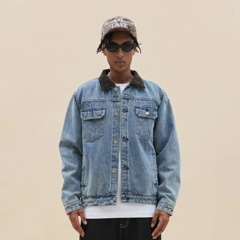A11SLAVE Denim Jacket Unisex Blue-2