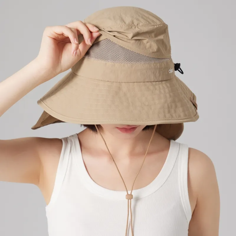 OBSU Polyamide Sun Protection Hats Women's-5