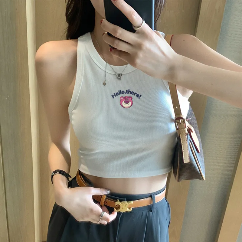 Disney Strawberry Bear Series Tank Top Women's-1