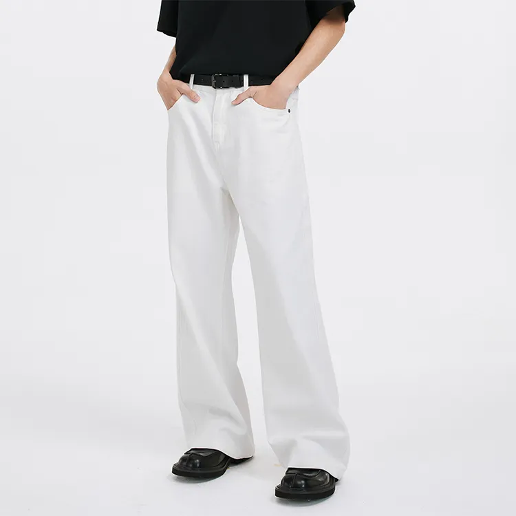 DIMC Jeans Unisex White-4